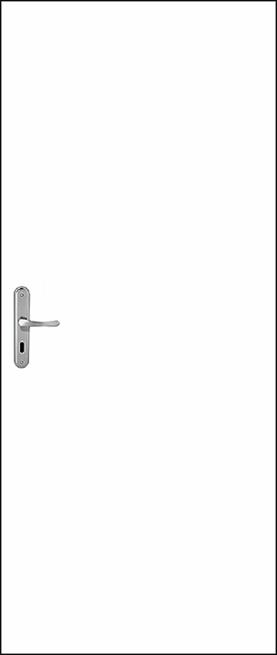 Perfectdoor Uno Biela hladká